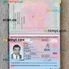 Croatia passport editable PSDs, scan and photo-realistic snapshot, 2 in 1
