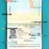 Finland passport PSDs, editable scan and photograghed picture template 2012-2017,2 in 1