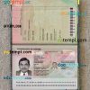 Guinea passport PSD files, scan and photo look templates (2018 present), 2 in 1