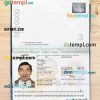 Haiti passport PSD files, scan and photograghed image, 2 in 1