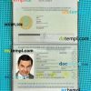 Kazakhstan passport PSD files, scan and photo look templates (1991-2009), 2 in 1