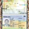 Kenya passport PSD files, scan and photograghed image (2017-present), 2 in 1