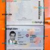 Malaysia passport psd files, editable scan and snapshot sample (2017-present),2 in 1