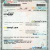 Missouri certificate of title of a vehicle (car title) template in PSD format, fully editable, front and back