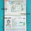 New Zealand passport editable PSD files, scan and photo taken image (2005-present), 2 in 1
