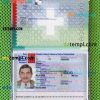 Switzerland passport PSD files, scan and photo look templates, 2 in 1
