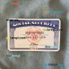 USA SSN photolook blue jeans background PSD files, editable photo-realistic look sample, 2 in 1
