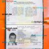 Ukraine passport psd files, editable scan and snapshot sample, 2 in 1