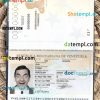 Venezuela passport PSD files, scan and photo look templates, 2 in 1