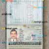 Yemen passport editable PSD files, scan and photo-realistic look, 2 in 1