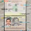 Zambia passport PSD files, scan and photograghed image, 2 in 1