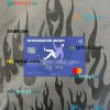 Afghanistan Ghazanfar Bank mastercard PSD scan and photo taken image, 2 in 1