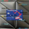 Afghanistan Ghazanfar Bank visa card PSD scan and photo-realistic snapshot, 2 in 1