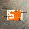 Albania Intesa Sanpaolo Bank mastercard PSD scan and photo taken image, 2 in 1