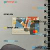 Algeria Algérie Poste Bank mastercard PSD scan and photo taken image, 2 in 1