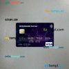 Angola Standard Bank visa card PSD scan and photo-realistic snapshot, 2 in 1