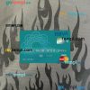 Argentina BBVA bank mastercard debit PSD scan and photo taken image, 2 in 1