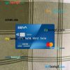 Argentina BBVA bank mastercard PSD scan and photo taken image, 2 in 1