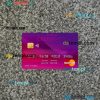 Argentina bank Credicoop mastercard PSD scan and photo taken image, 2 in 1
