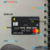 Australia Commonwealth bank mastercard PSD scan and photo taken image, 2 in 1