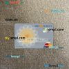 Australia Ing Direct bank mastercard PSD scan and photo taken image, 2 in 1