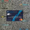 Azerbaijan Access bank mastercard PSD scan and photo taken image, 2 in 1