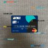 Bahamas bank of the bahamas mastercard PSD scan and photo taken image, 2 in 1