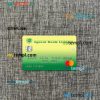 Bangladesh Agrani bank mastercard PSD scan and photo taken image, 2 in 1