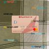 Bangladesh Rupali bank mastercard PSD scan and photo taken image, 2 in 1