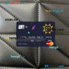 Bangladesh Sonali Bank mastercard PSD scan and photo taken image, 2 in 1