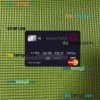 Barbados Butterfield bank mastercard PSD scan and photo taken image, 2 in 1