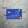 Barbados Republic Bank mastercard PSD scan and photo taken image, 2 in 1