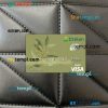 Belgium Crelan bank visa card PSD scan and photo-realistic snapshot, 2 in 1