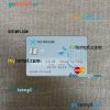 Belgium Keytrade bank mastercard PSD scan and photo taken image, 2 in 1