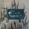 Belize Choice bank visa card PSD scan and photo-realistic snapshot, 2 in 1