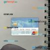 Benin Atlantique bank mastercard PSD scan and photo taken image, 2 in 1