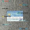 Benin Atlantique bank visa card PSD scan and photo-realistic snapshot, 2 in 1