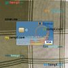 Benin Fema bank visa card PSD scan and photo-realistic snapshot, 2 in 1