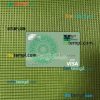 Benin Bank of Africa visa card PSD scan and photo-realistic snapshot, 2 in 1