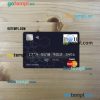 Bhutan Bank of Bhutan mastercard PSD scan and photo taken image, 2 in 1