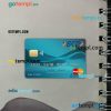 Bolivia Credito bank mastercard PSD scan and photo taken image, 2 in 1
