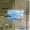 Bosnia and Herzegovina Ata bank mastercard PSD scan and photo taken image, 2 in 1