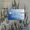 Botswana ABC bank visa card PSD scan and photo-realistic snapshot, 2 in 1