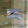 Botswana Bank Gaborone visa card PSD scan and photo-realistic snapshot, 2 in 1