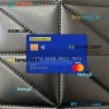 Brazil Banco do Brasil bank mastercard PSD scan and photo taken image, 2 in 1