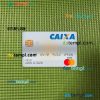 Brazil Caixa bank mastercard PSD scan and photo taken image, 2 in 1