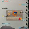 Brazil Itaú Bank mastercard PSD scan and photo taken image, 2 in 1