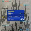 Brazil Banco do Brasil bank visa card PSD scan and photo-realistic snapshot, 2 in 1