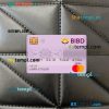 Brunei Bank Islam Brunei Darussalam bank mastercard PSD scan and photo taken image, 2 in 1