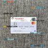 Bulgaria ProCredit Bank mastercard PSD scan and photo taken image, 2 in 1